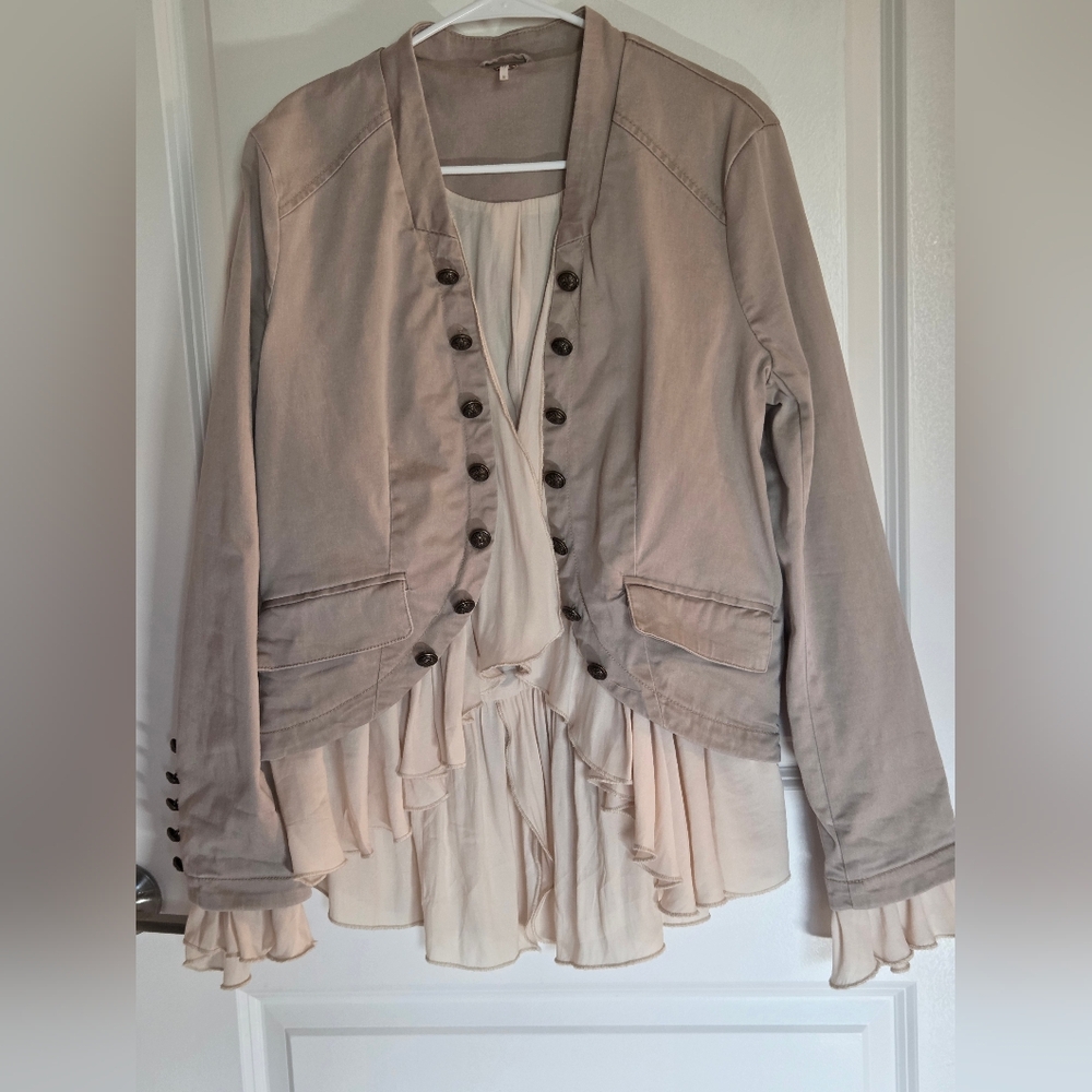 Free People Romantic Ruffles Jacket - Picture 12 of 13